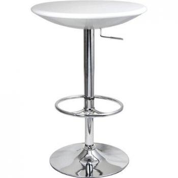 White Diner Podium Table