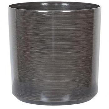 BELIANI Blumentopf Vagia Grau 43 cm
