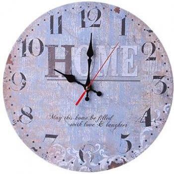 Vintage Tostado Paris: Reloj de Pared