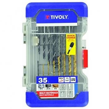 Juego de Brocas Hexagonales Tivoly 35 Piezas