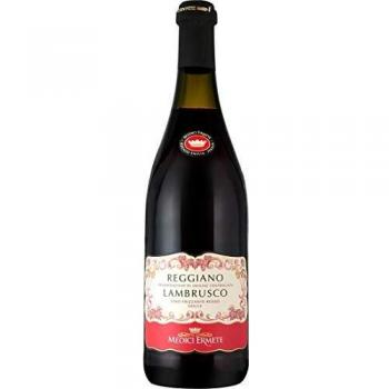 Lambrusco Reggiano Medici Ermete Dolce DOC – 750 ml Rotwein, lieblich