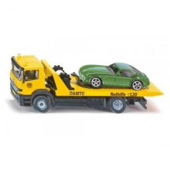 Remolque con automóvil SIKU 1:55