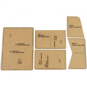 Double Card Storage Passport Holder Template