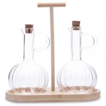 Set de Aceitera y Vinagrera QUID Trend en Borosilicato