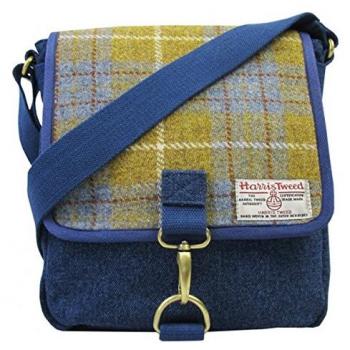 Harris Tweed Small Messenger Bag