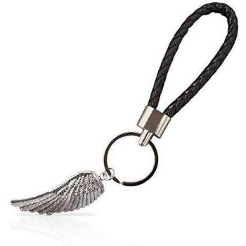 Schlüsselhaken mit schwarzen Flügeln – Talisman für Mädchen und Frauen