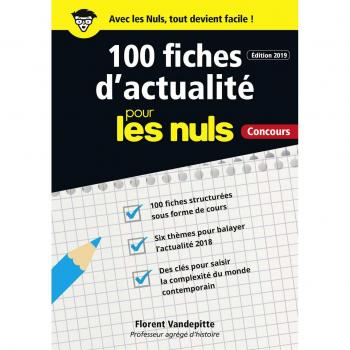 100 fiches d'actualité pour les nuls, concours