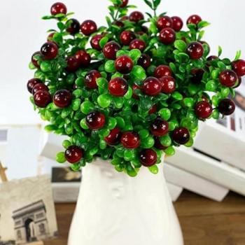 Simulation de Fruits pour Décoration 6 Branches