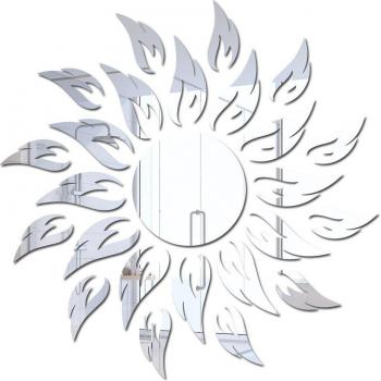 Stereo 3D Acrylic Sun Flame Wall Decoration