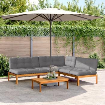 Almohadillas Palet Acacia 4 Unidades