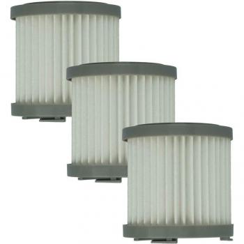 Trio de filtres plissés pour aspirateur AEG TORNADO