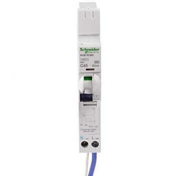 KQ Series 45A RCBO with Neutral – iKQE Model SEE145C03 (Schneider)