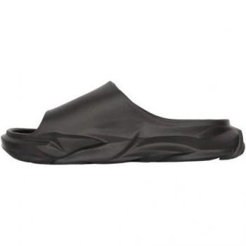 Black Dimension Sandals for Men