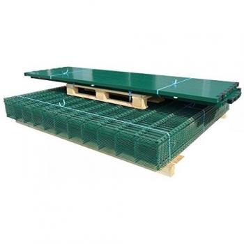 VidaXL 2D Garden Fence Panels & Posts 2008x2230 mm 30 m Green