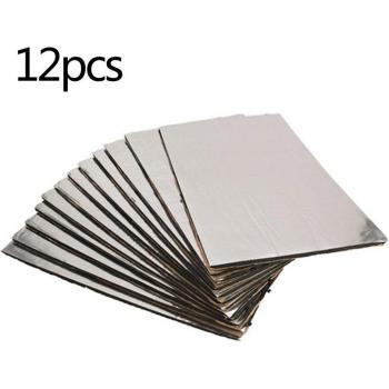 Hoja de aislamiento acústico de 10mm con papel de aluminio para vehículos