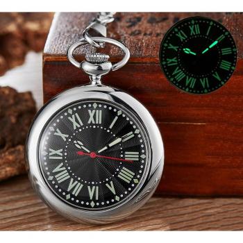 Luminous Quartz Pendant Watch