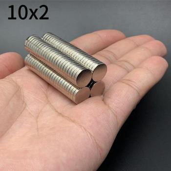 N35 Neodymium Disc Magnets 10x2