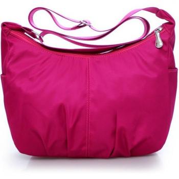 Vintage Purple Nylon Oxford Fabric Women's Tote Bag