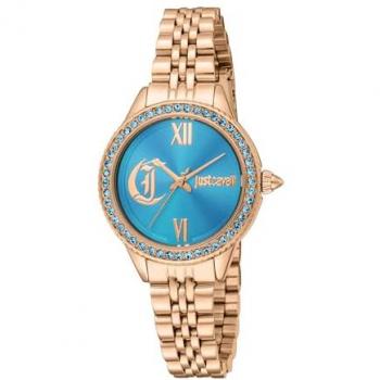 Just Cavalli Women's Blue Luminous Dial Watch