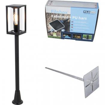 Außen-Stehlampe Charlois 1-flammig