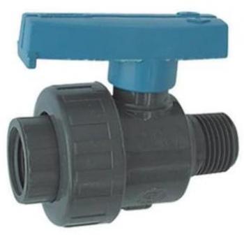 Valve à connexion filetée MF, corps compact, marque Plasson