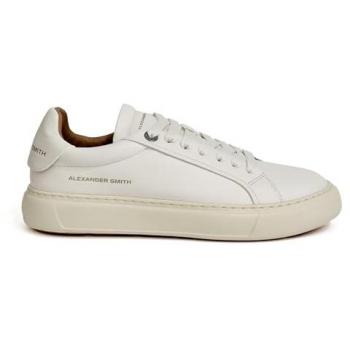 Scarpe bianche in pelle Alexander Smith uomo Soho