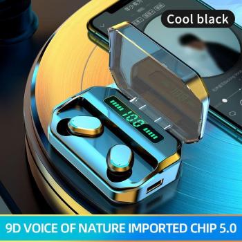 HiFi Stereo Wireless Earbuds with Touch Control and 2200mAh Charging Box