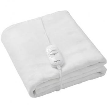 Majestic Warmth Electric Blanket – King Size 65x135 cm, Detachable Controller, 3 Heat Modes (White)