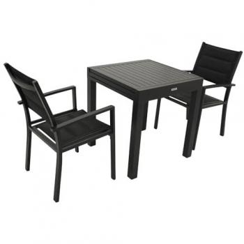 DEGAMO Aluminium-Gartenmöbel ALCUDIA 3-teilig