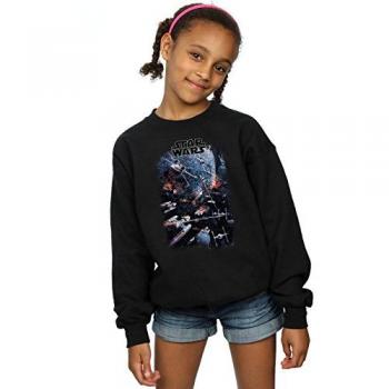 Sudadera Temática Star Wars: Guerra de las Galaxias Para Niñas