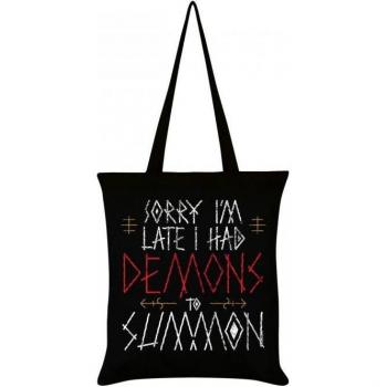 Sac de voyage « Grindstore : Désolé pour le retard, je devais invoquer des démons »