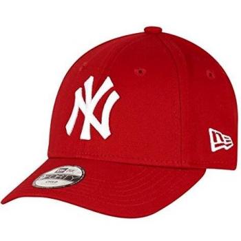 Cappellino New Era 9Forty New York Yankees Rosso per Bambini Unisex