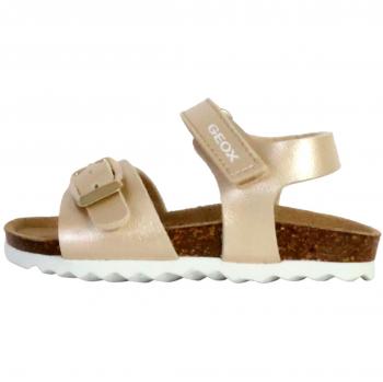 Sandales ouvertes Geox Chalki pour enfant couleur beige