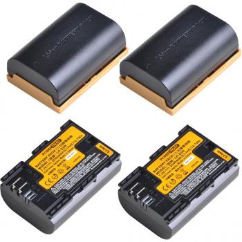 LP-E6N Akku und USB Ladegerät Set für Canon