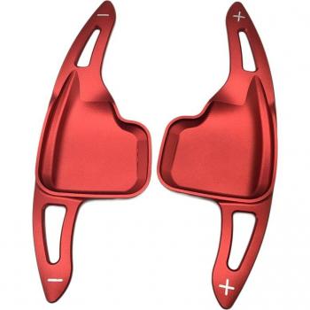 BMW F10 F30 Aluminum Red Shift Paddles