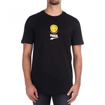 Camicia nera PUMA Club Graphic S uomo