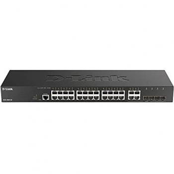 D-Link 24‑Port Smart Managed Gigabit Ethernet Switch with SFP Ports