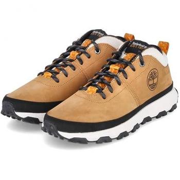 Timberland Scarpe Da Trekking Winsor Trail Mid in Pelle con Banda di Gomma