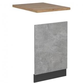Pannello frontale per lavastoviglie 45 cm Vicco Rovere Calcestruzzo