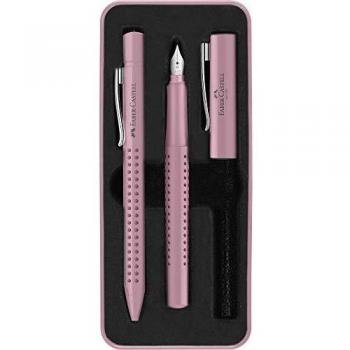 Faber-Castell 201528 – Stylos roses en double