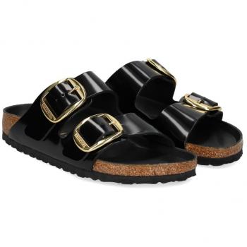 Birkenstock Arizona Mules en Cuir Naturel Noir 37