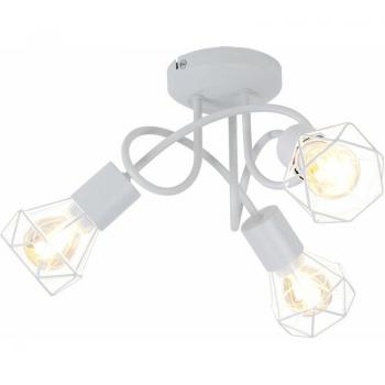 Lampada Pranzo Vintage con Gabbia e LED