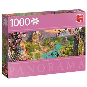 Fantasy‑Welt Panorama‑Puzzle 1000 Teile – Jumbo Spiele