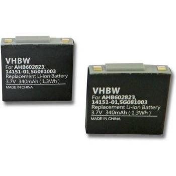 Kit Batterie Double pour Headset Jabra GN9120/GN9125 (Li‑Polymer)