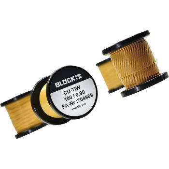 Fil de cuivre émaillé isolant 0.30 mm 114.5 m