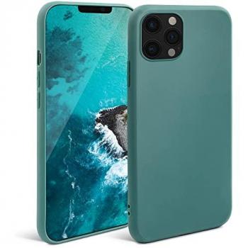 Funda TPU Minimalist para iPhone 12 y 12 Pro, Gris Azulado Mate