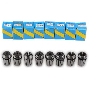 Kit de Mandriles CNC con Resorte – Lote 8 (ER16)