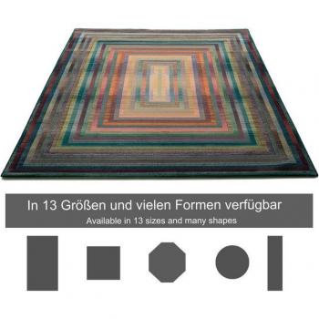 Bunter Kurzflorteppich HEINE HOME