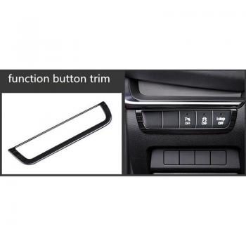 16pcs Stainless Steel Interior Trim Stickers for Mazda 3 RHD