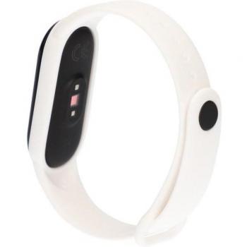 Pulsera compatible con la última versión de la smart band de xiaomi, mi band 5, amazfit band 5, de color blanco